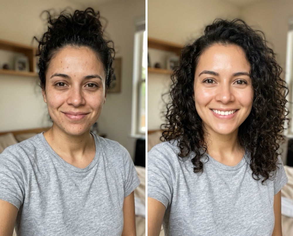antes y después