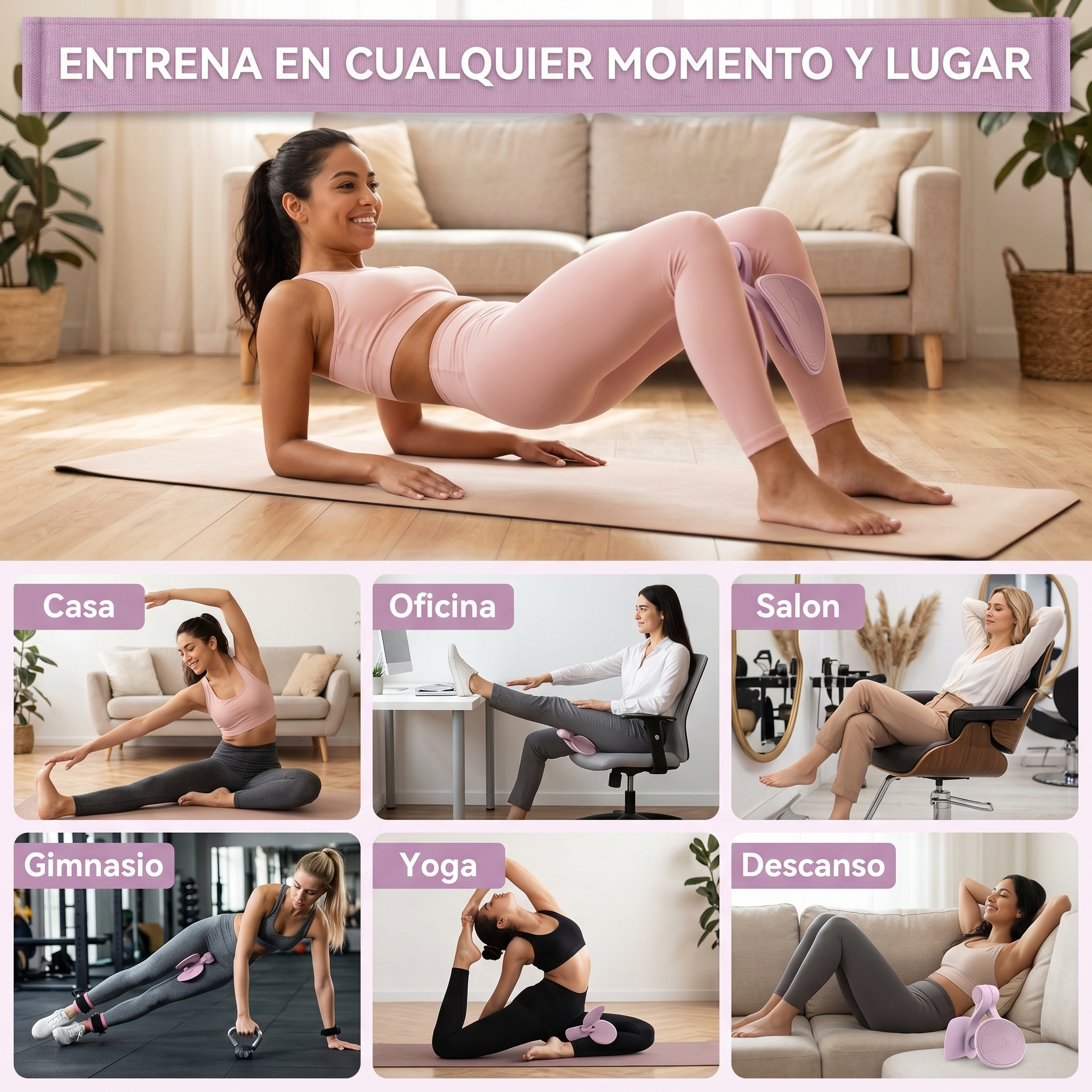 Entrena en cualquier lugar
