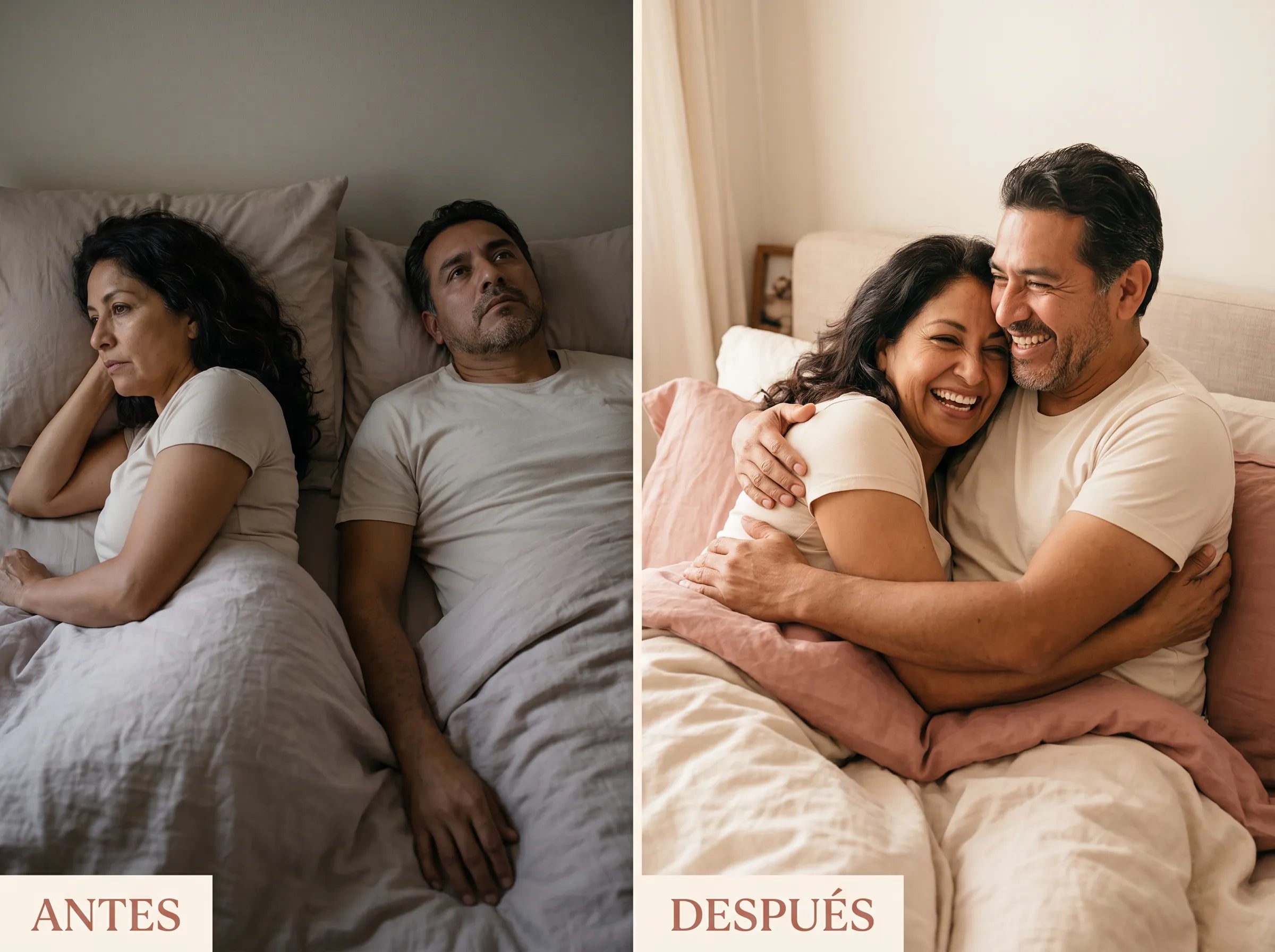 Pareja colombiana madura cómoda — beneficio emocional y relacional