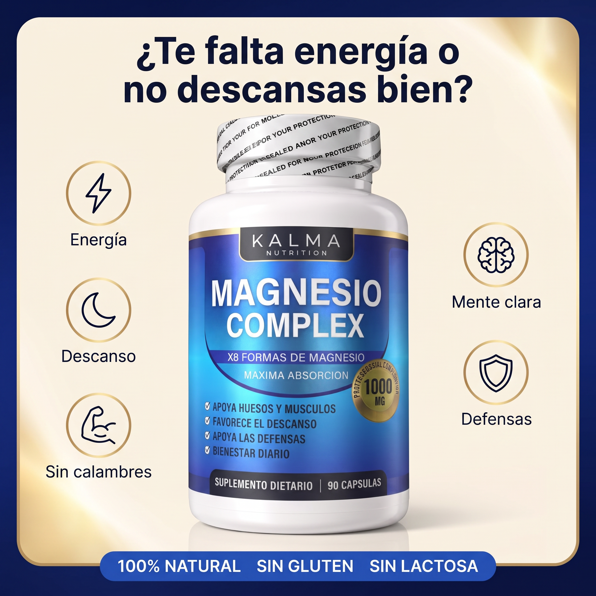 Magnesio Complex 8 en 1 KÄLMA
