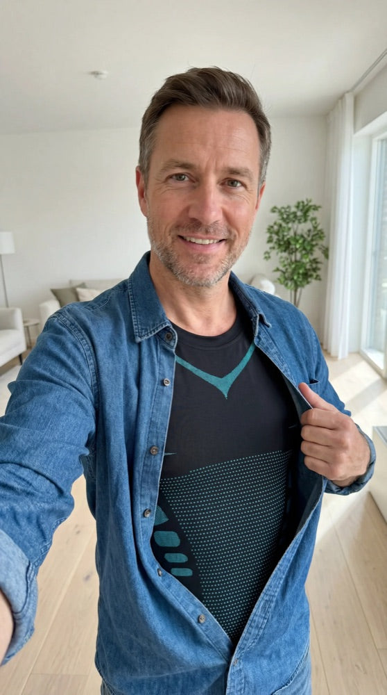 Cliente con la camisilla NorthPower