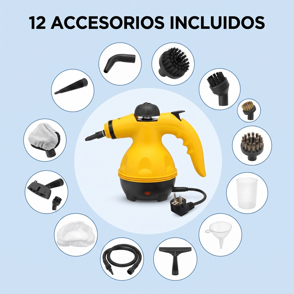 12 accesorios